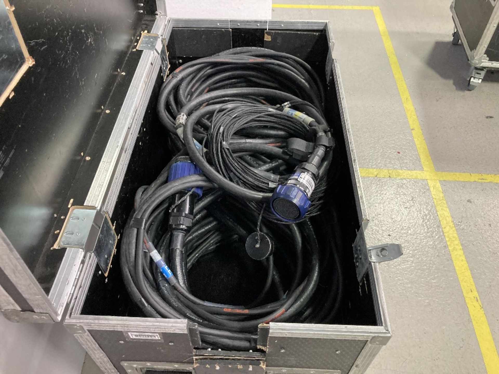 36/12 16amp Loom 50mtr VDC, Tail, Cable & Heavy Duty Mobile Flight Case - Image 2 of 5