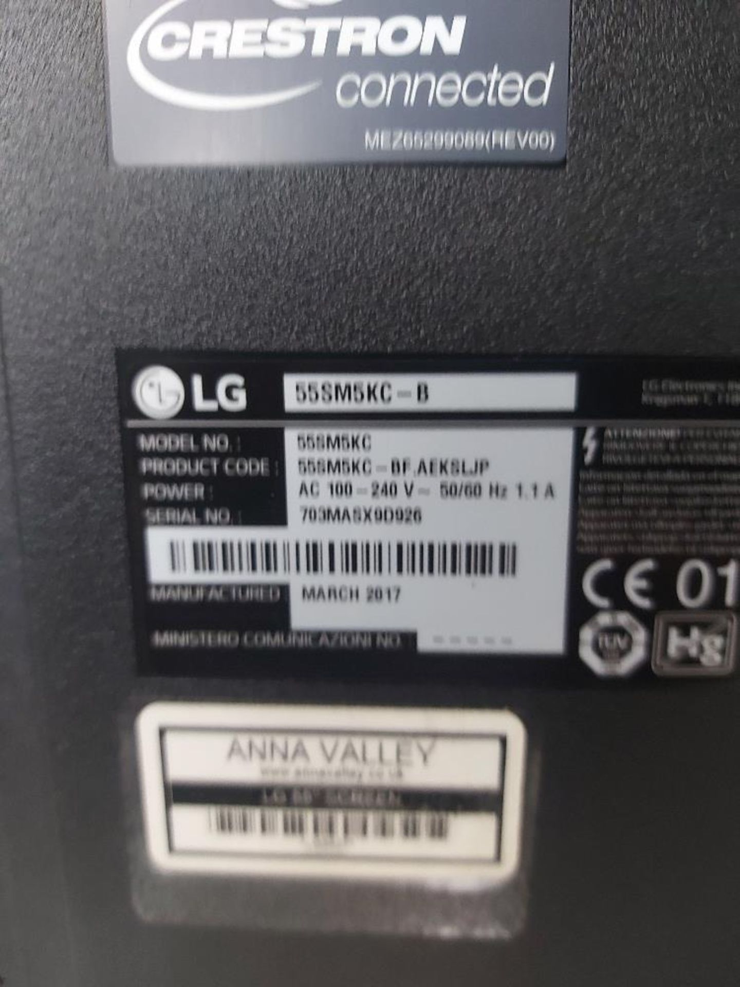 LG 55SM5KE-B & LG 55SM5KC-B 55'' Displays - Image 4 of 6