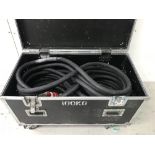 Euro Tour Grade 4ft Mobile Cable Trunk With Contents 30m 125/3ph Cable