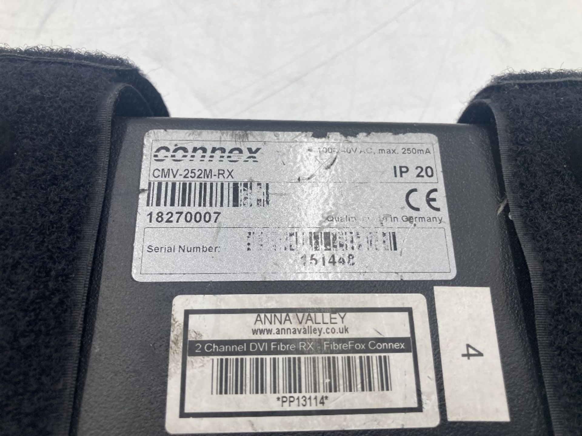 (3) Connex CMV 252-RX (EBC 1500) 2-Channel Receivers & Connex CMV DVI Transmitter With Peli Case - Image 9 of 10