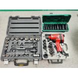 Pneumatic Impact Driver and Socket Set