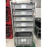 Steel Framed Mobile Cable Storage Drawers