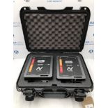 Theatrixx - Dual SDI to MM Fibre Portable Converter & MM Fibre to Dual SDI Portable Converter