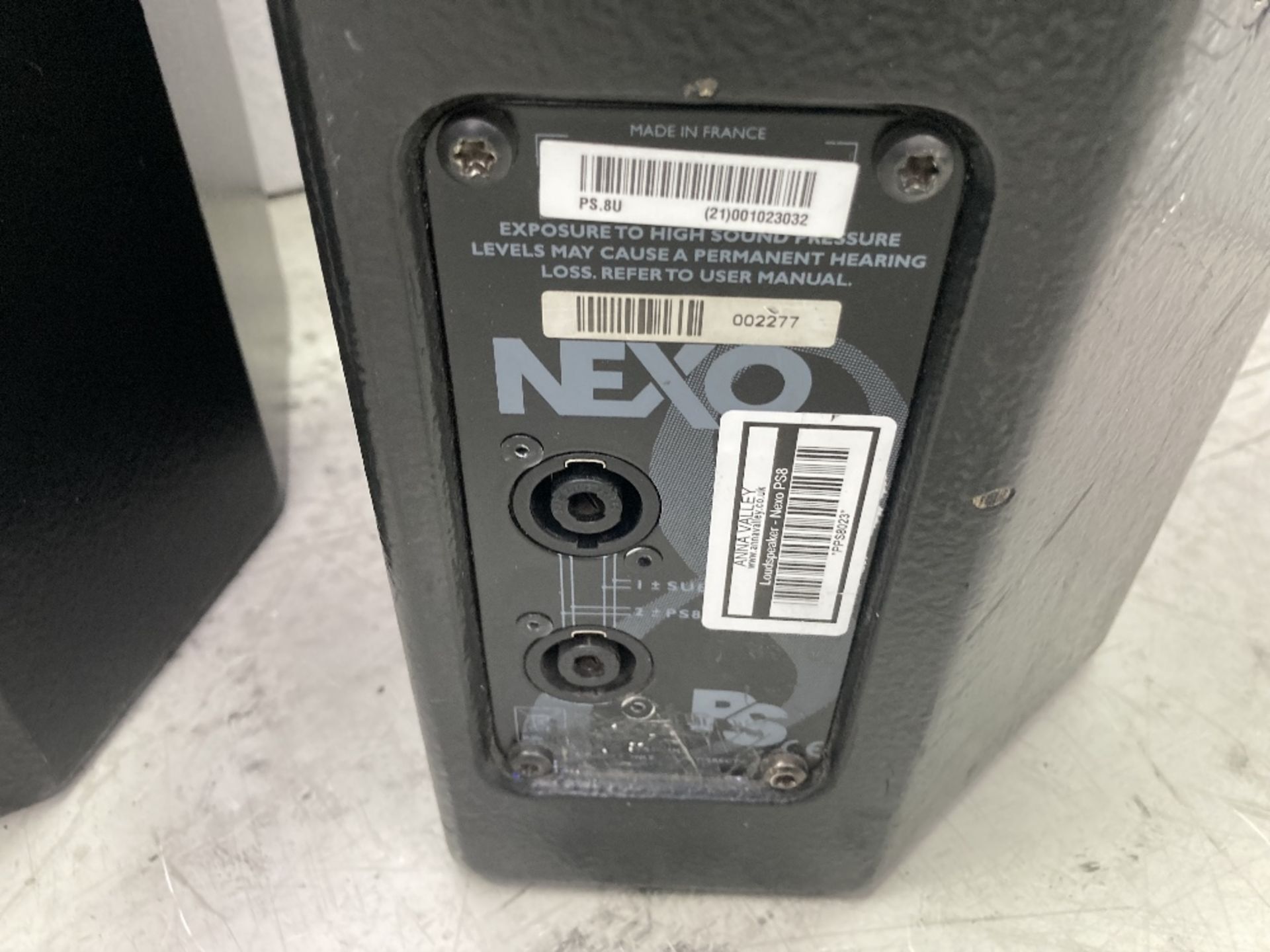 (4) Nexo PS8 Loudspeakers & Heavy Duty Mobile Flight Case - Bild 3 aus 6