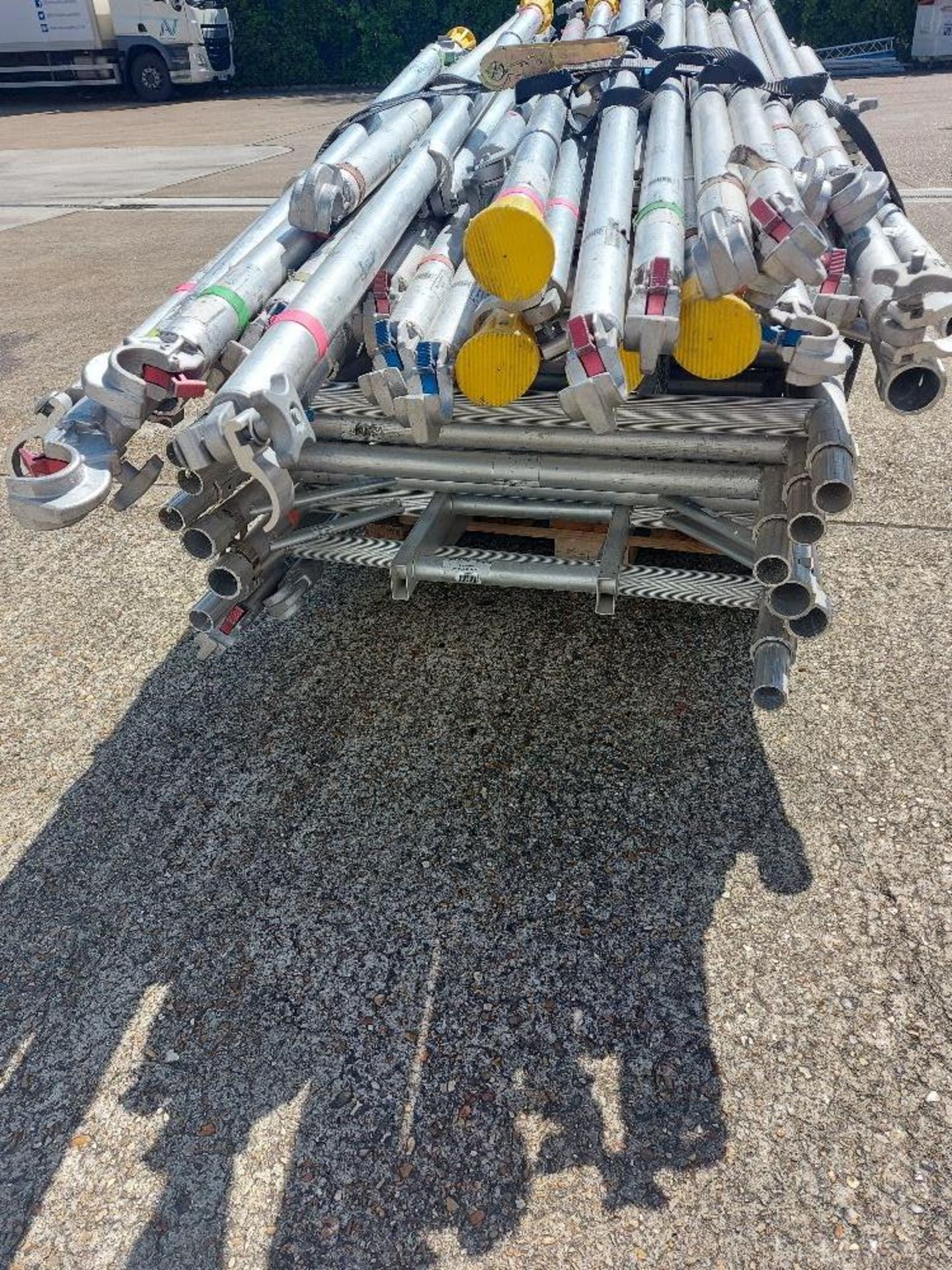 Large Quantity of Aluminium Scaffold Tower Components - Image 4 of 4