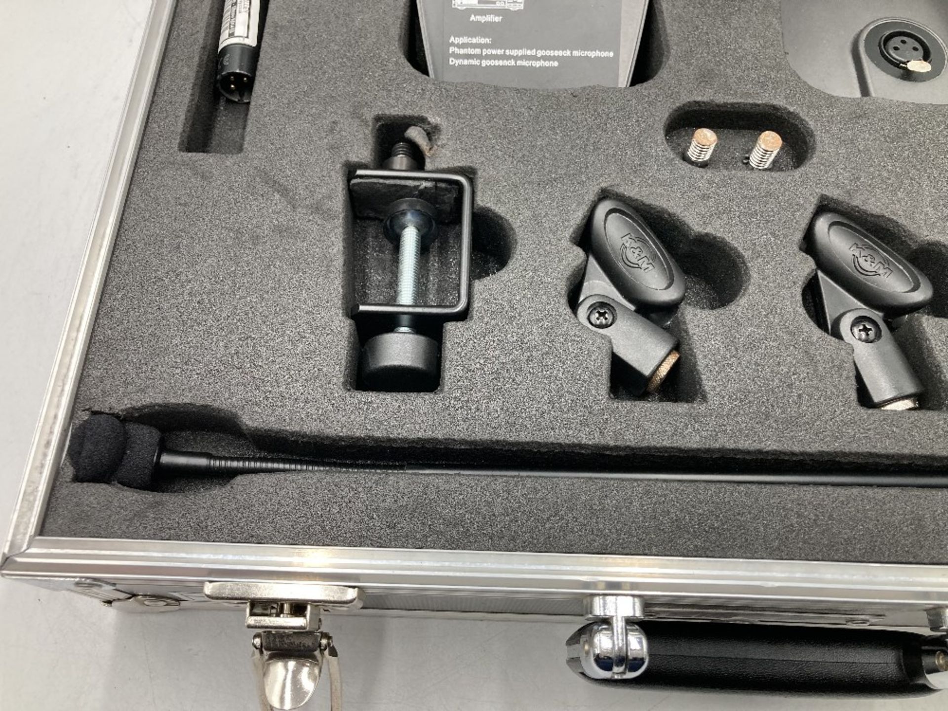 Shure MX418 Lecturn Kit & Heavy Duty Case - Image 3 of 9