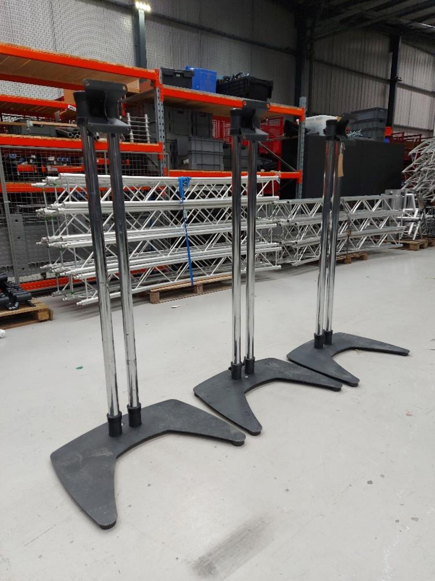 (3) Various Monitor Stands