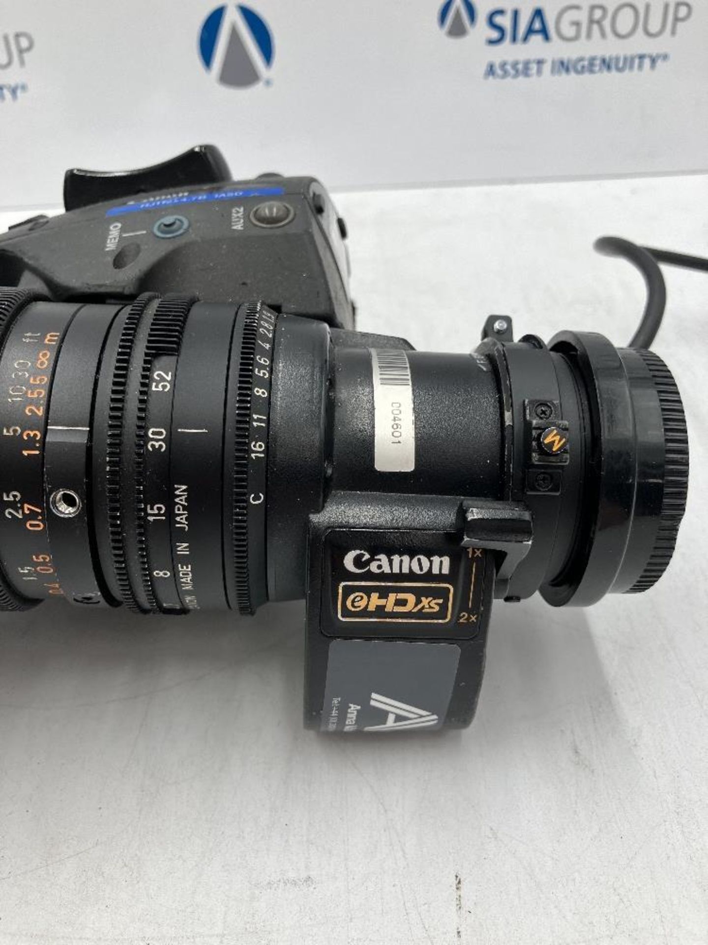 Canon HJ11x4.7 IASD HDTV Zoom Lens Kit - Image 6 of 14