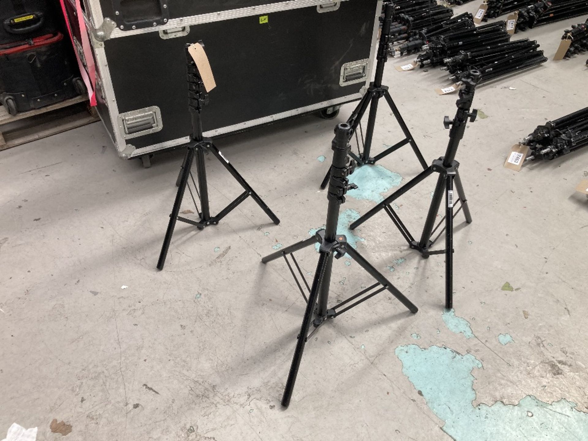 (4) Lightweight Lighting Stands - Image 2 of 2