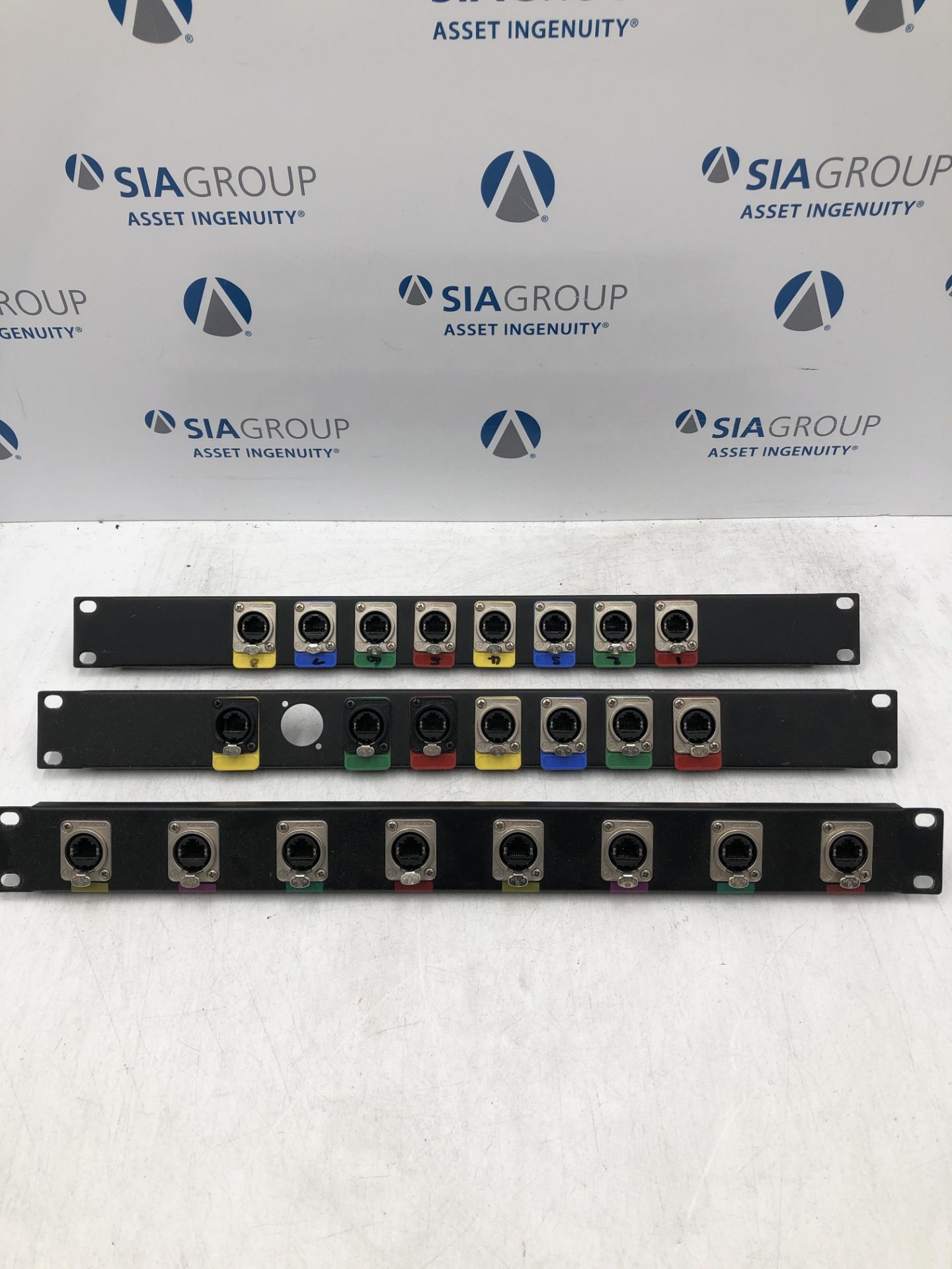 (3) Mount Rack Input Connection Panels