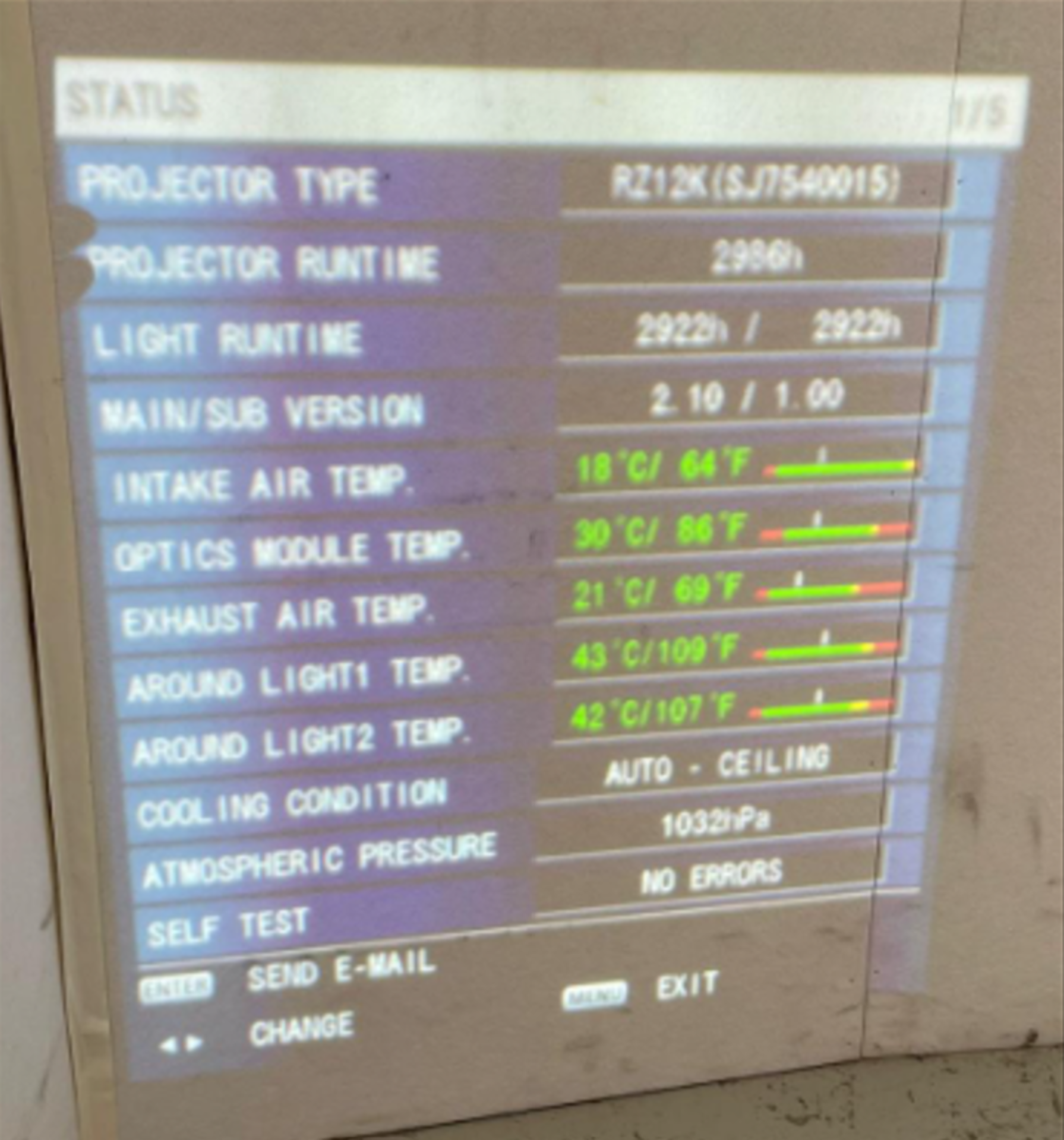 Panasonic RZ12K (3 Chip) 12K Laser Projector - No Flying Frame - Please See Notes - Image 12 of 12