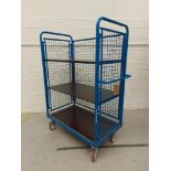 3 Tier Warehouse Cage Trolley