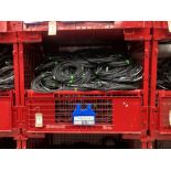 Large Quantity of 20m Ethercon Cable with Steel Fabricated Stillage