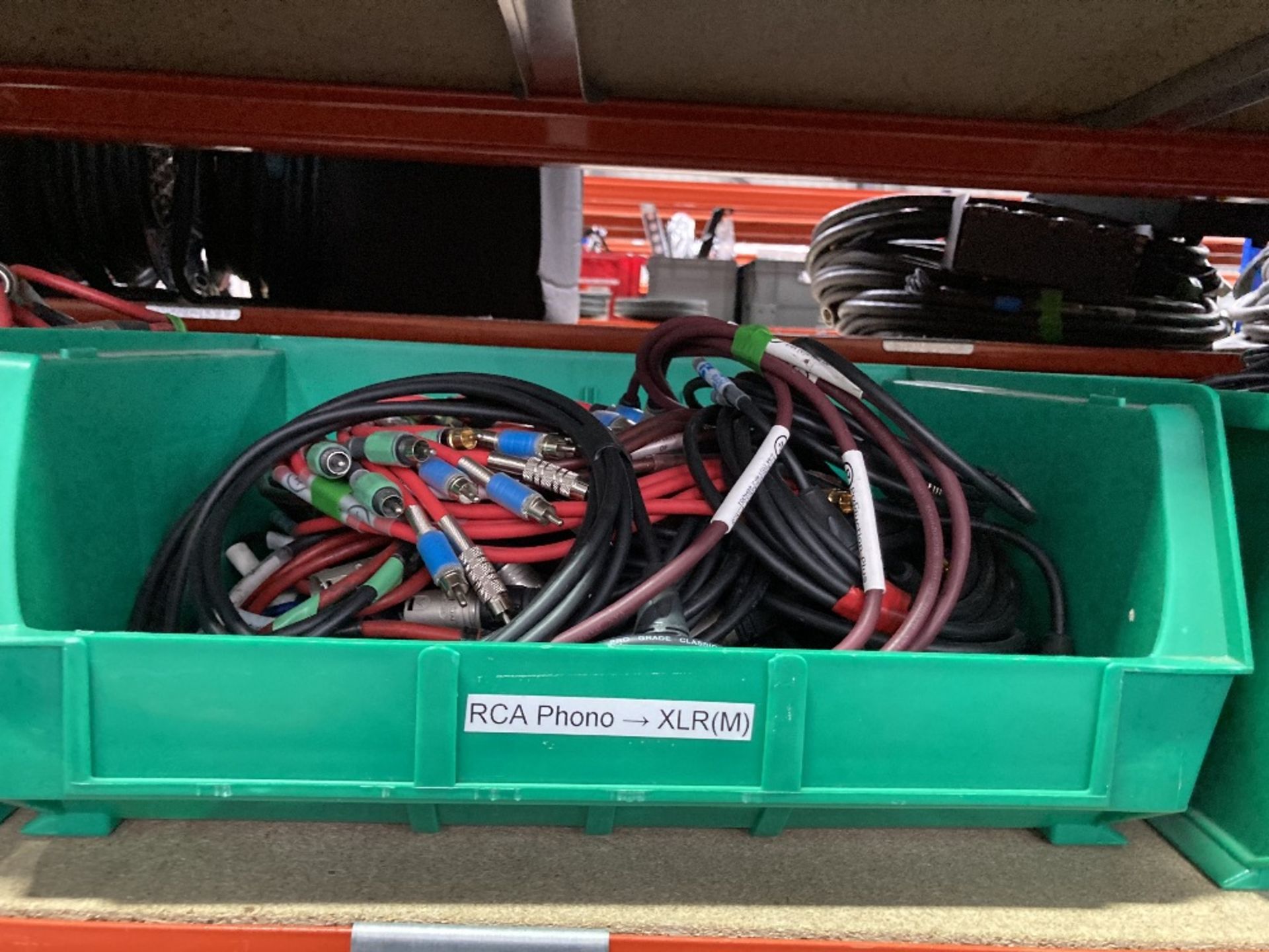 Large Quantity of Audio Cables to Include: - Bild 13 aus 29