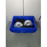 (2) 30cm Mirror Balls