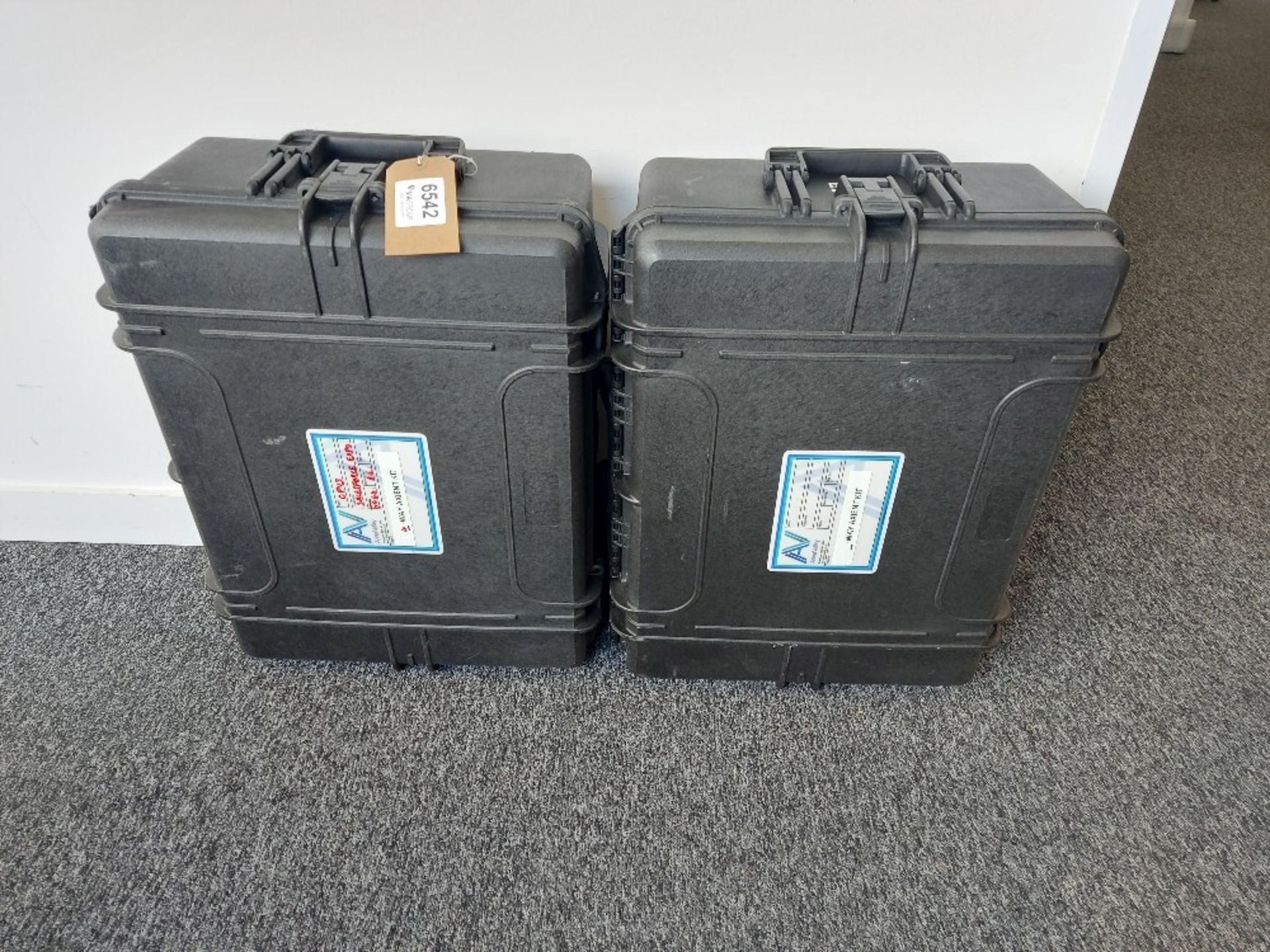 (2) Mobile Flight Cases