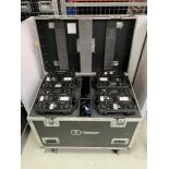 (4) Robe Robin Pointe Moving Light With Heavy Duty Flight Case To Include