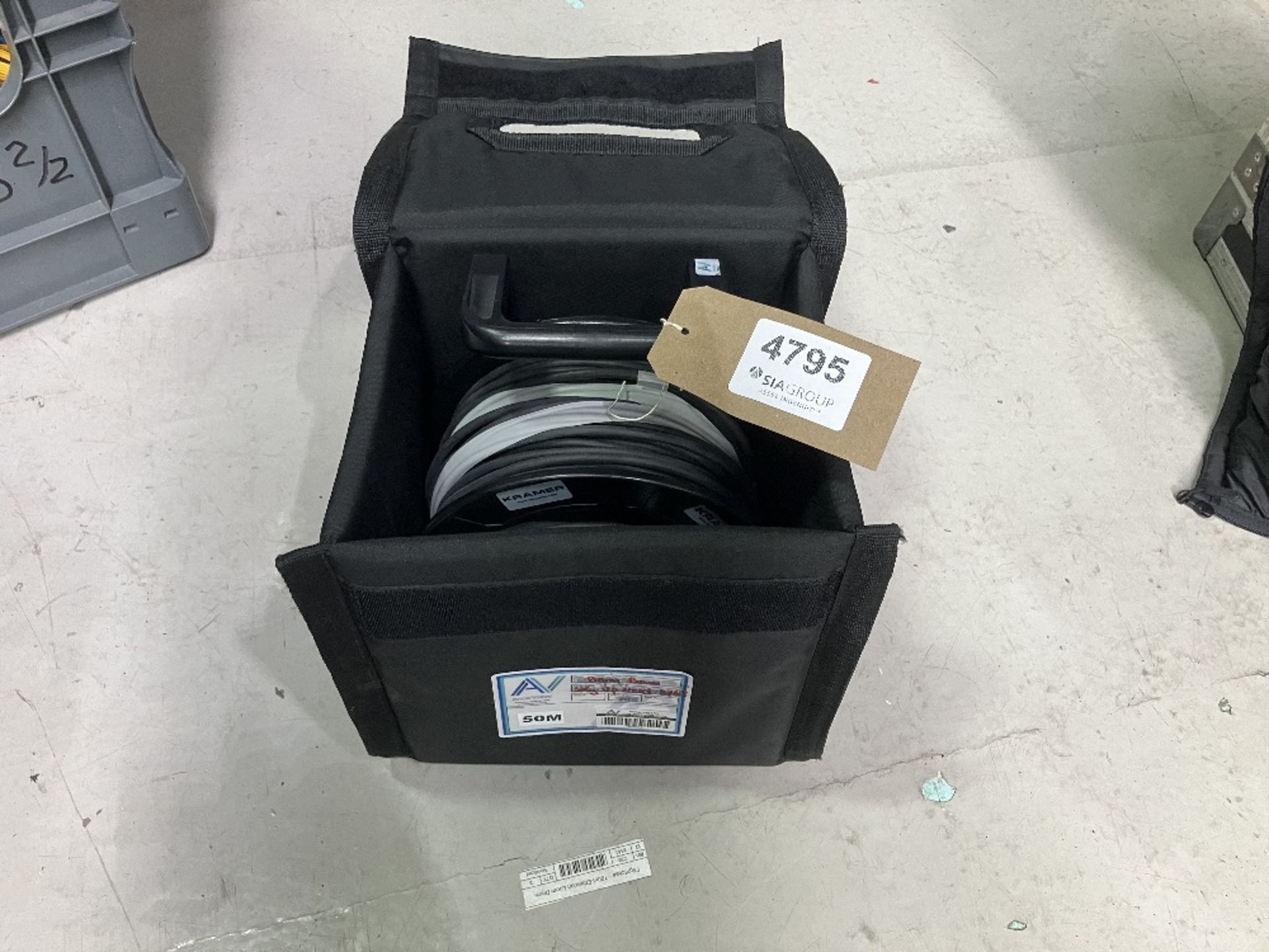 50m Rigid HDMI Fibre Cable Reel With Carry Bag - Image 6 of 6