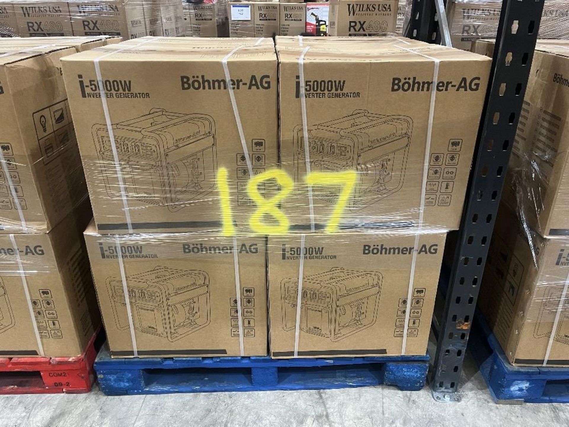 (8) boxes of BOHMER-AG model i-5000W Inverter Generator sets - Image 5 of 5