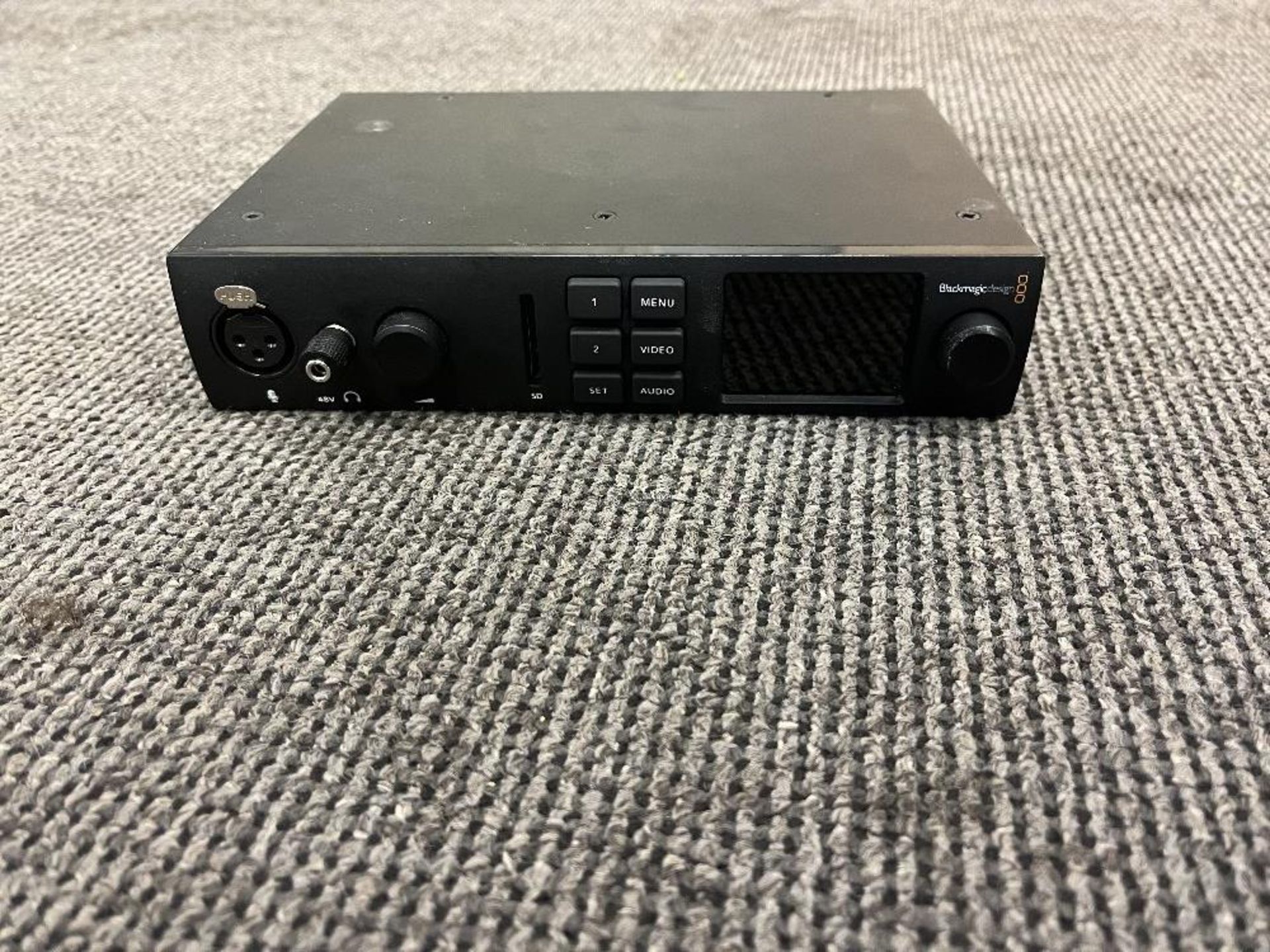 Black Magic design ultra studio 4k mini formatting switch