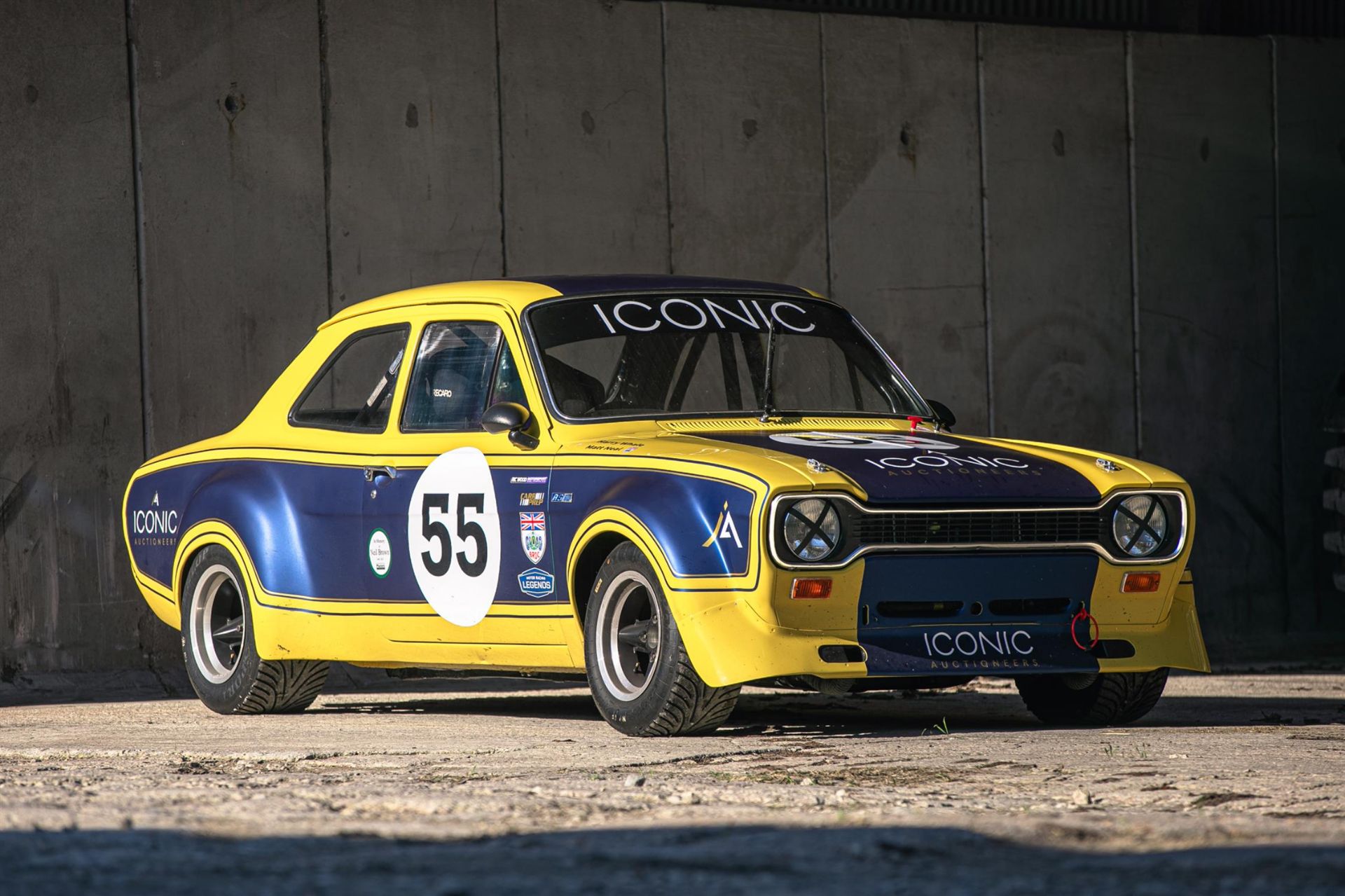 1971 JRT Ford Escort RS1600 'Group 2' FIA Race Car 'Lairy Canary'*