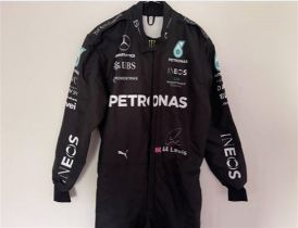 2023 Lewis Hamilton-Signed Replica Race Suit