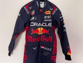 2023 Max Verstappen-Signed Replica Race Suit