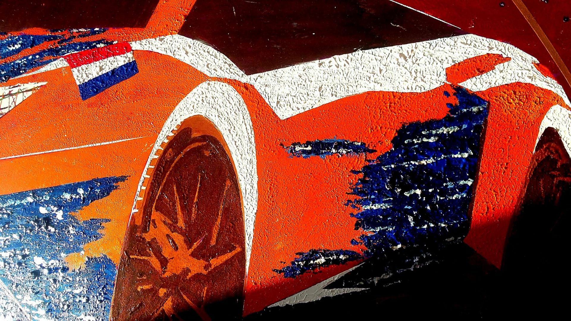 'Netherlands Celestial' Lamborghini Original Artwork - Image 2 of 5
