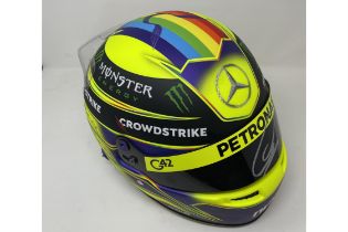 2023 Lewis Hamilton-Signed Full-Sized Replica Helmet