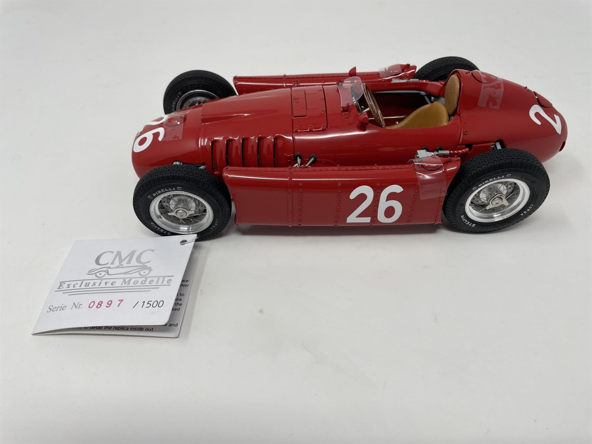 Lancia D50 1:18th Scale CMC Scale Model - Image 7 of 10