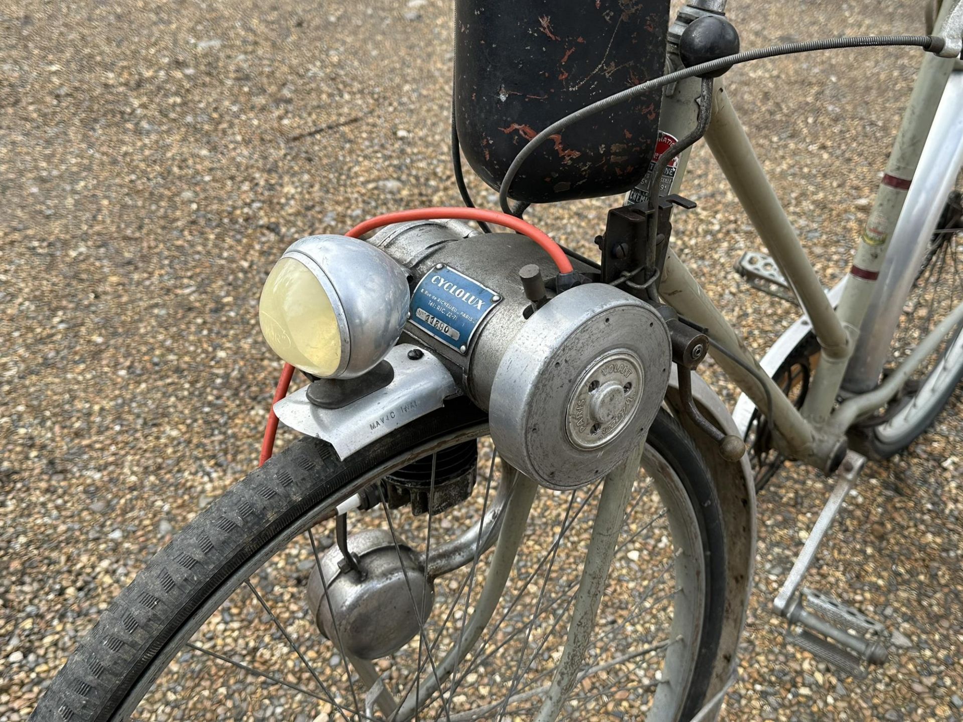 c.1950 Le Chemineau Ladies Cyclolux 49cc - Image 9 of 11