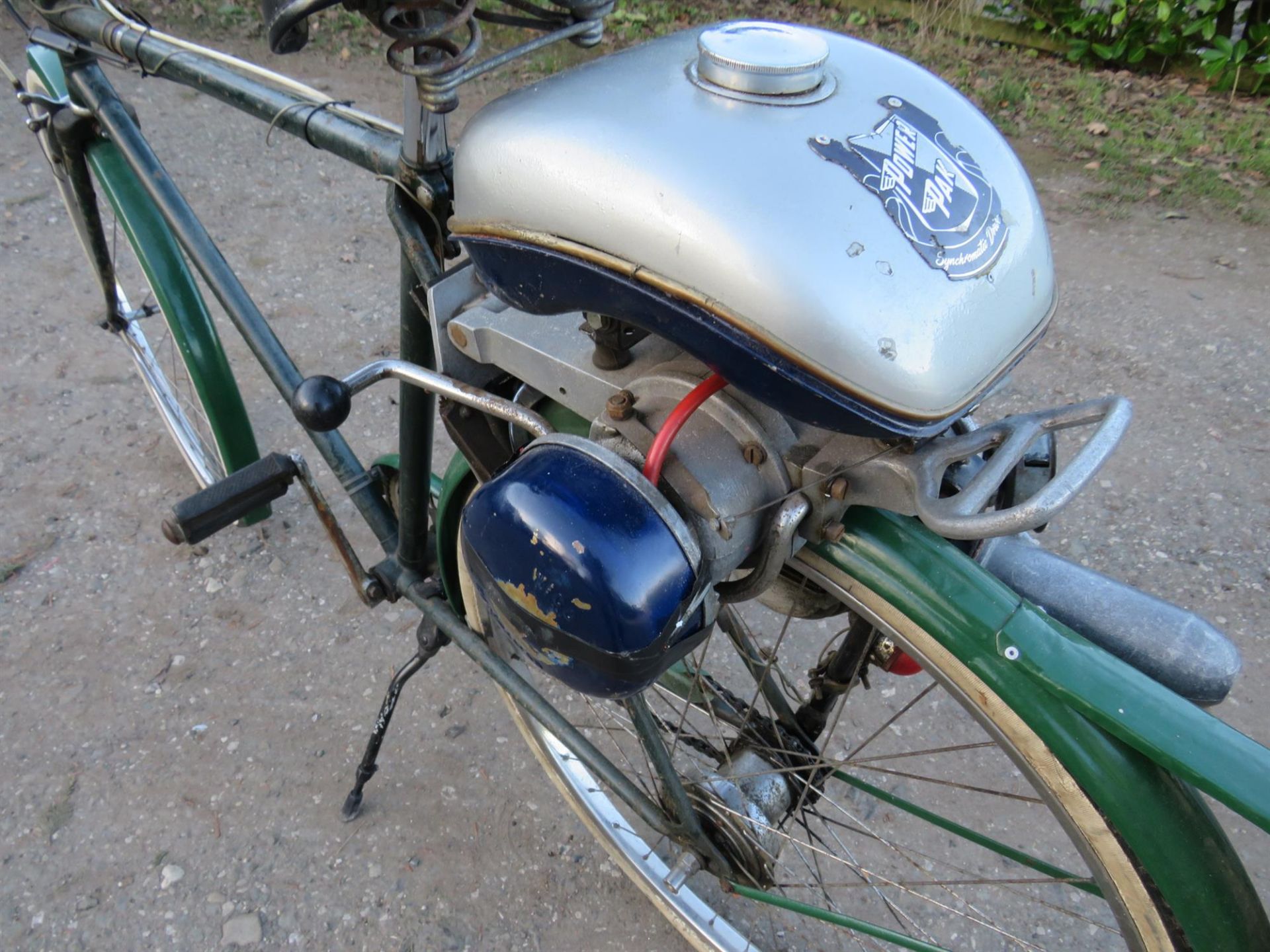 c.1952 Gent's Triumph Bicycle With Power Pak 49cc - Image 9 of 10