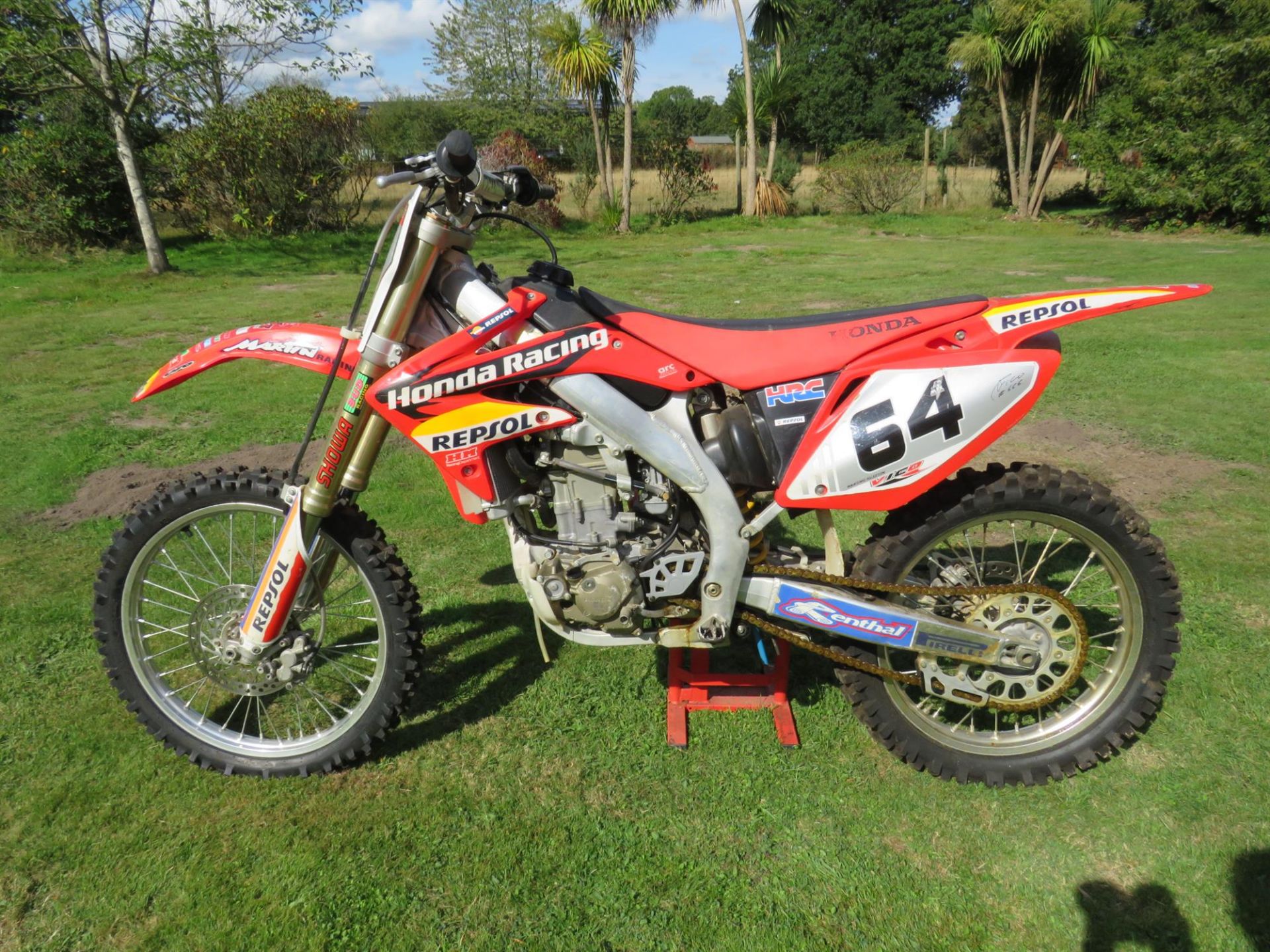 2005 Honda CR450R 450cc Ex-Javier Vico - Bild 2 aus 10