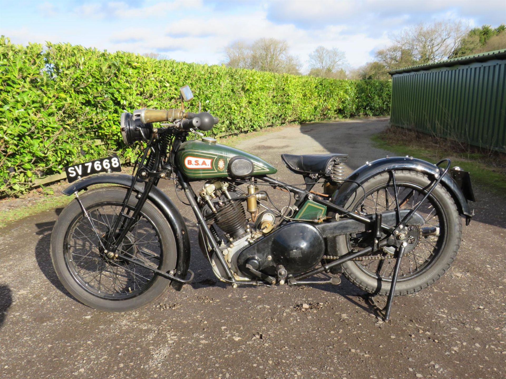 1927 BSA S27 Sloper 493cc - Image 2 of 10