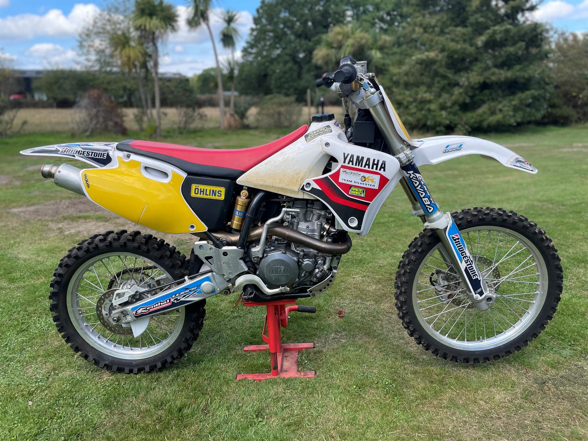 1998 Yamaha YZ400F 399cc