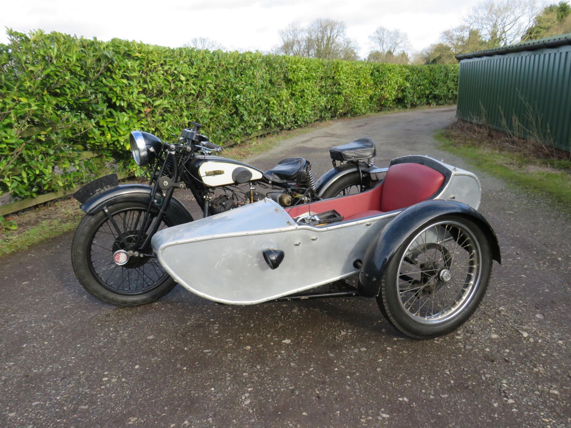 1929 Matchless Model X/2 Sidecar Outfit 996cc - Image 2 of 10