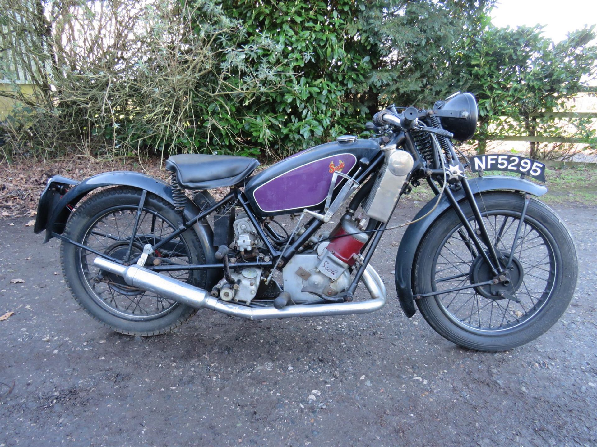 1927 Scott Flying Squirrel 596cc