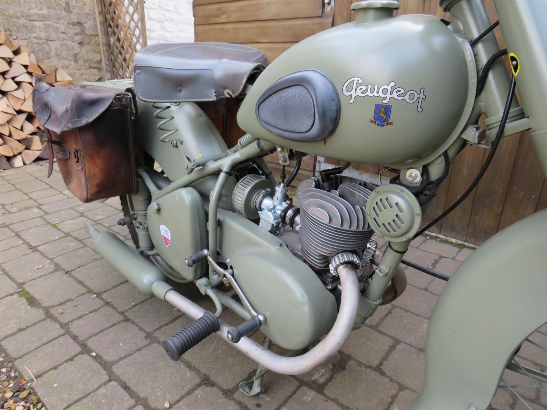 1956 Peugeot 176 TC4 Militaire 175cc - Image 5 of 10