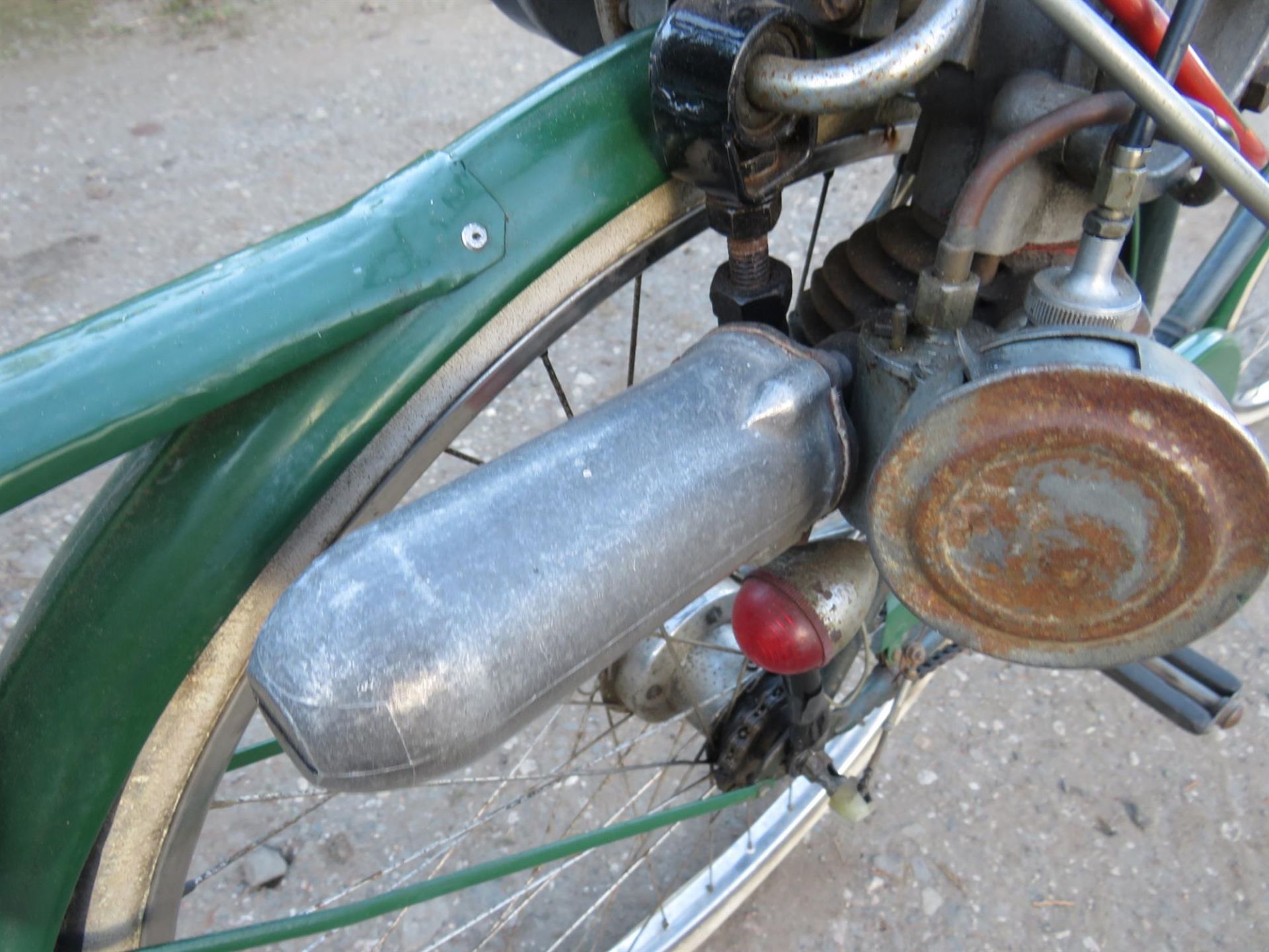 c.1952 Gent's Triumph Bicycle With Power Pak 49cc - Image 5 of 10