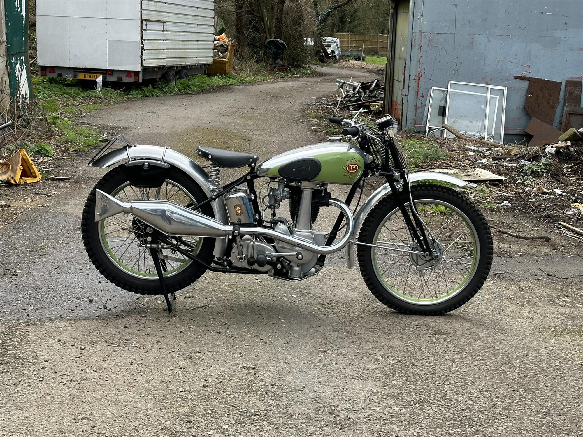 1937 BSA B24 OHV Empire 350cc