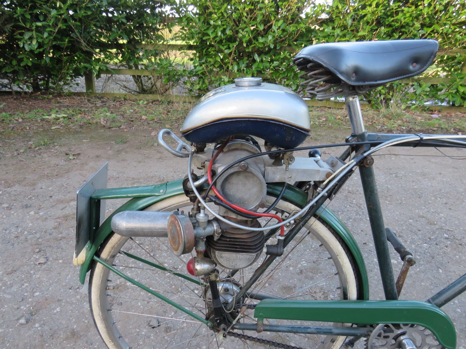 c.1952 Gent's Triumph Bicycle With Power Pak 49cc - Image 3 of 10