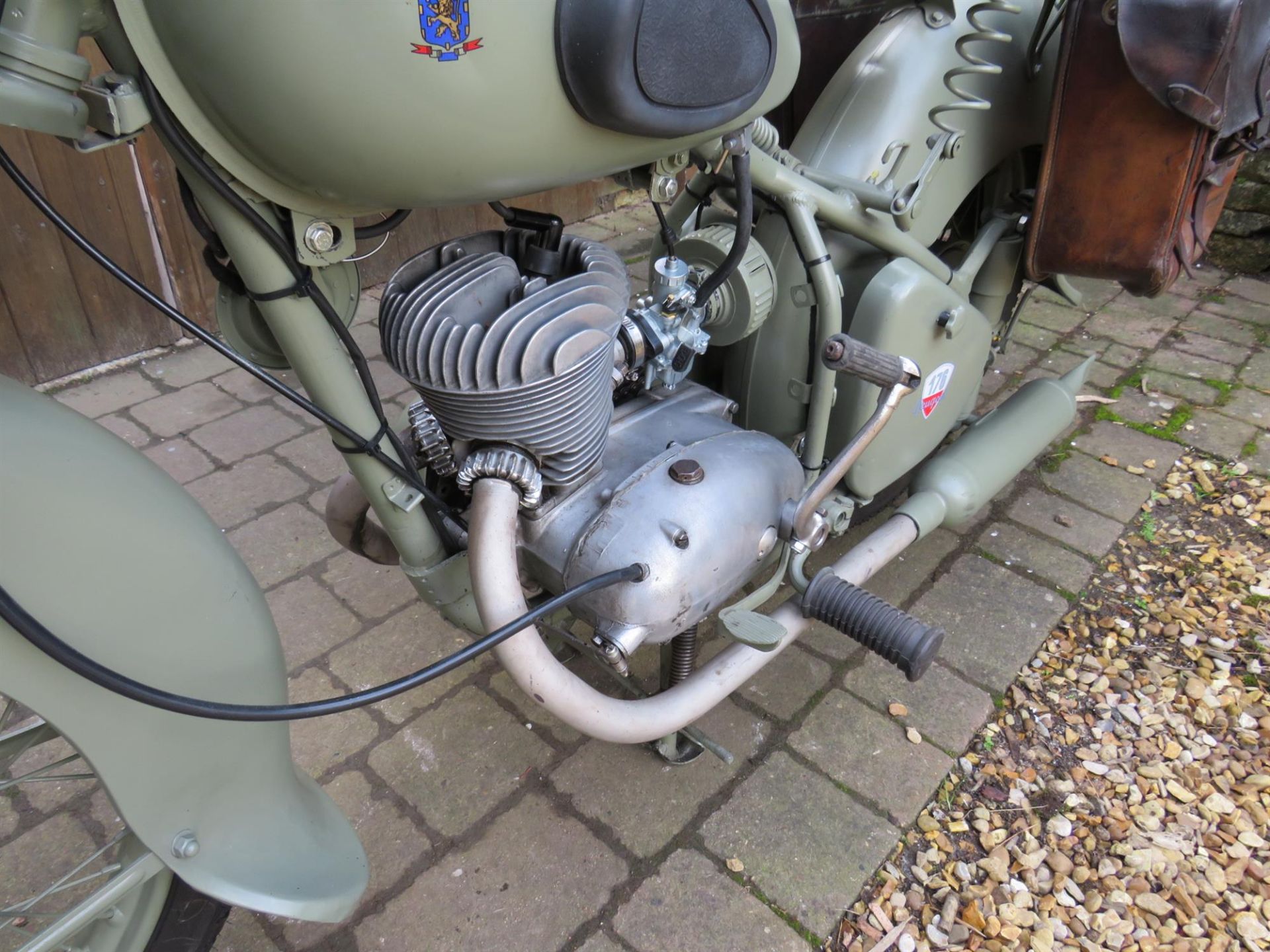 1956 Peugeot 176 TC4 Militaire 175cc - Image 6 of 10