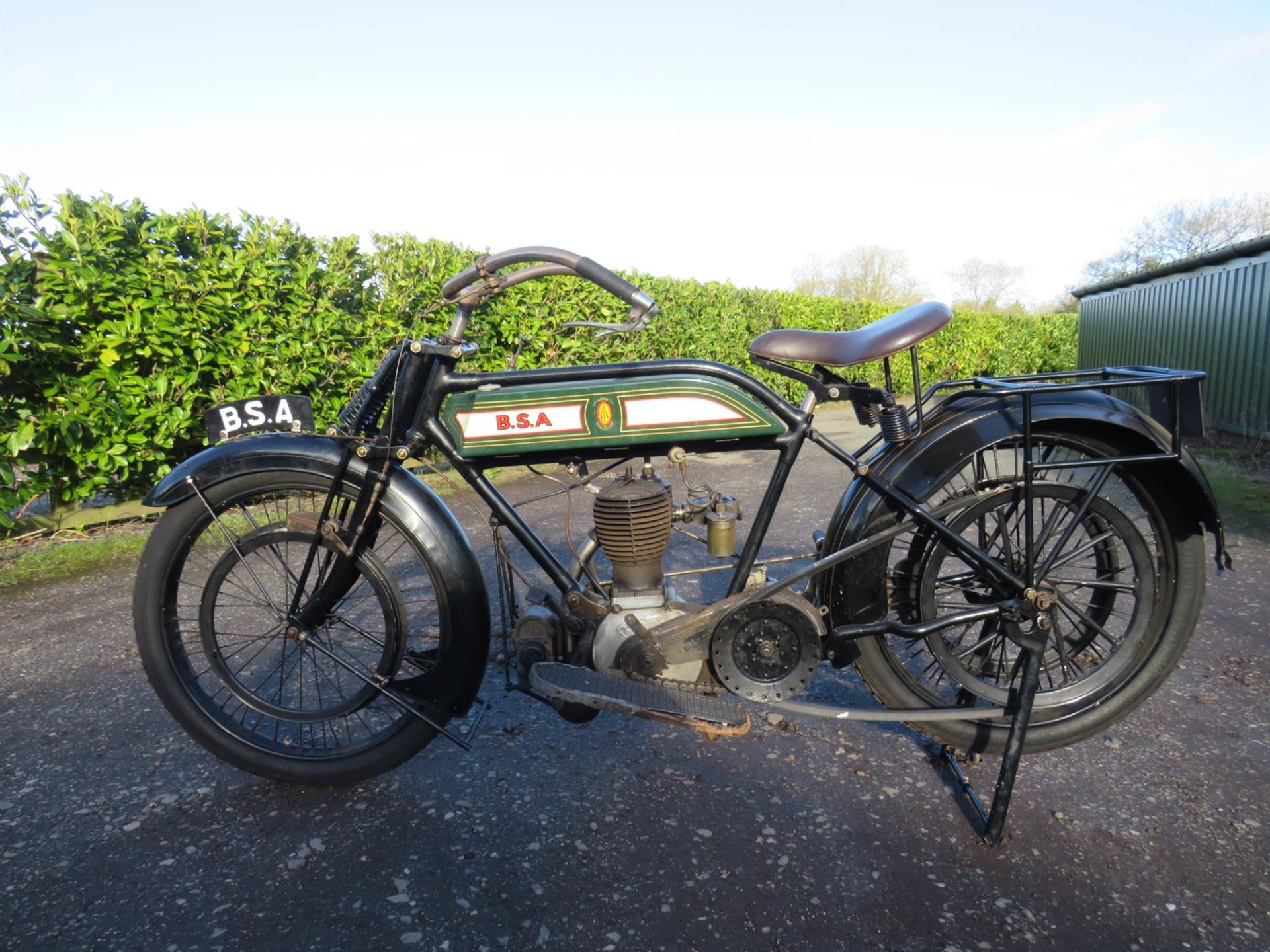 1918 BSA 4¼hp Model K 557cc - Bild 2 aus 10