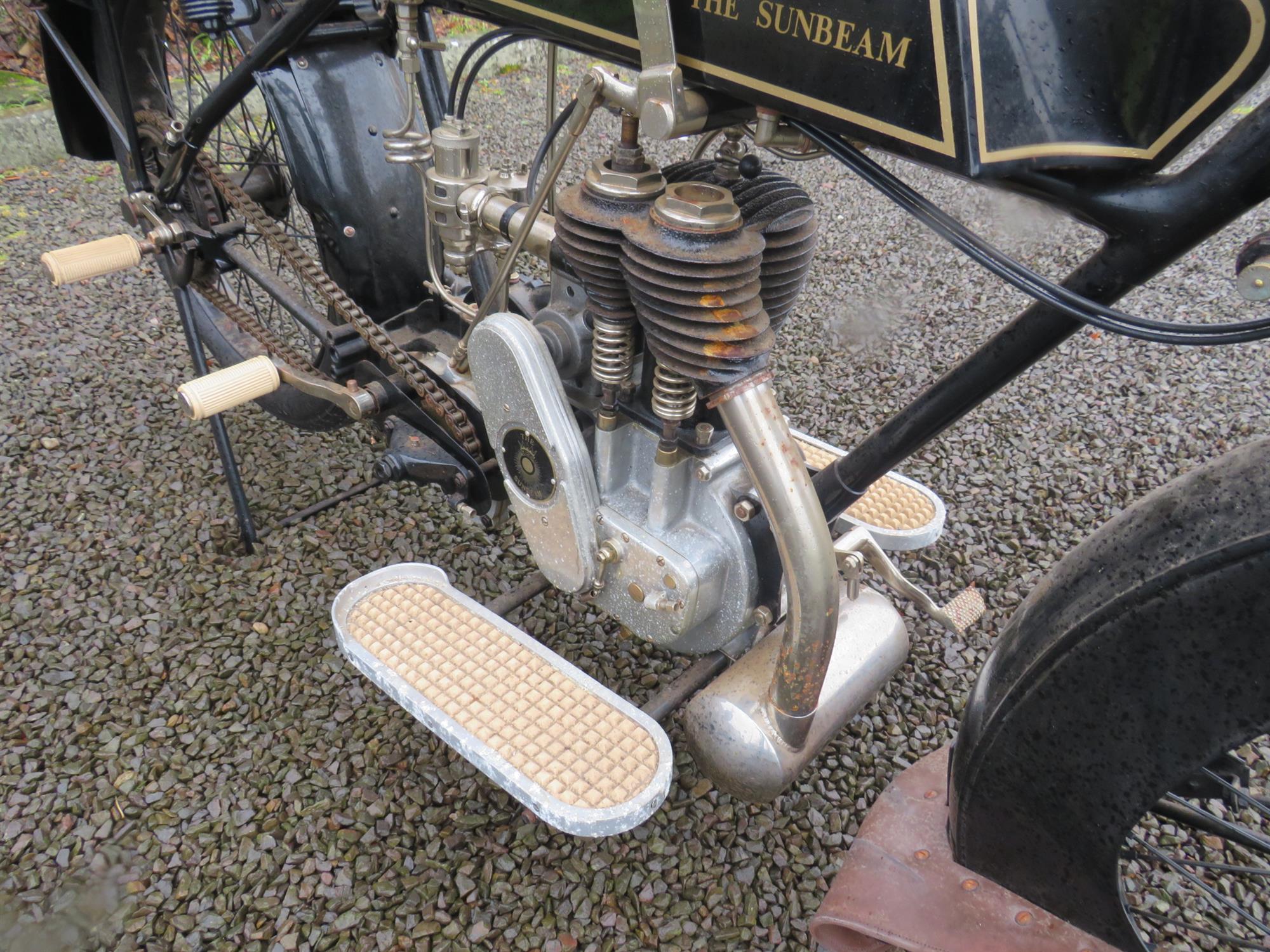 1920 Sunbeam 3½hp 374cc - Image 5 of 10