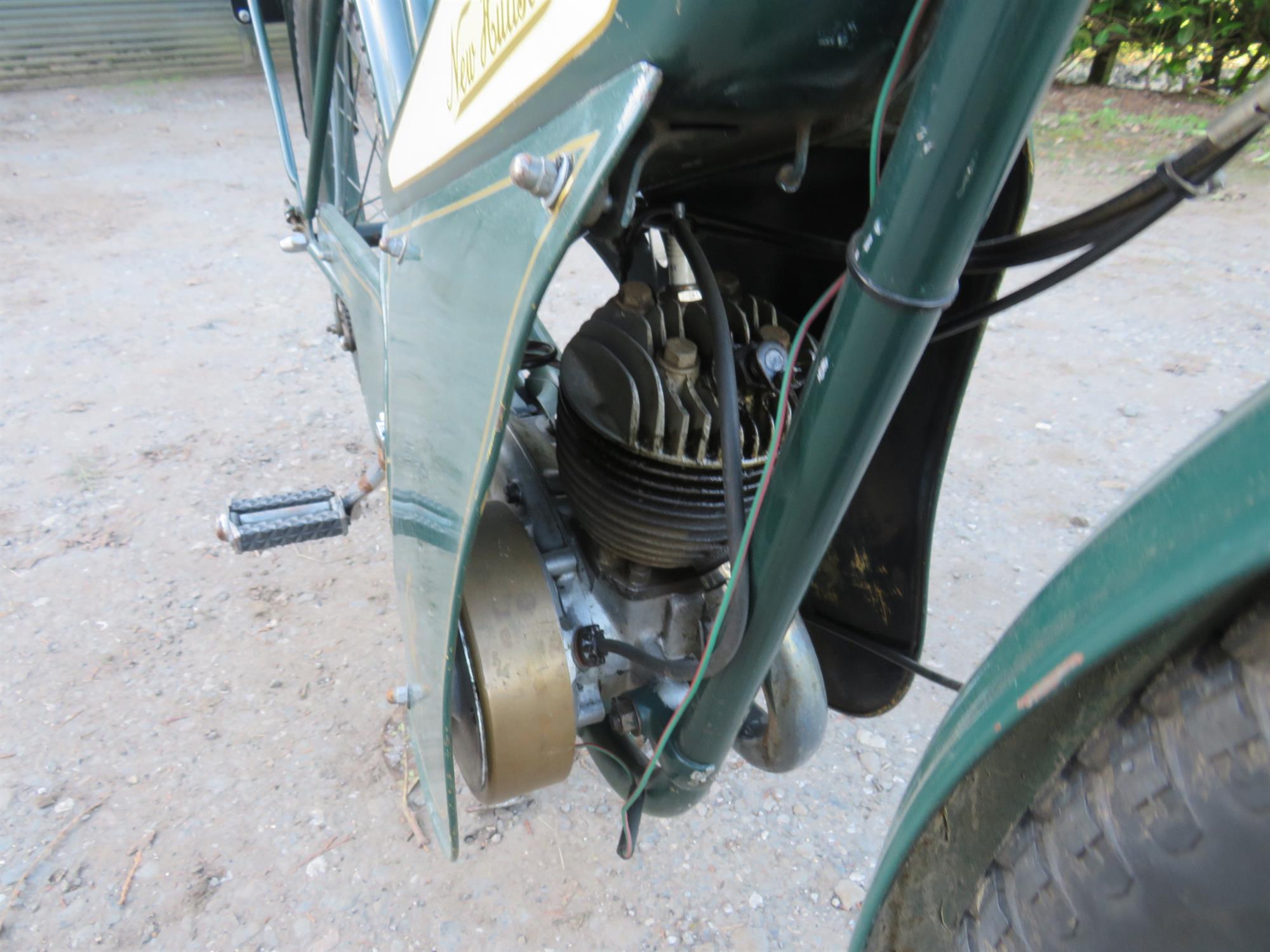 1953 New Hudson 2F Autocycle 98cc - Image 5 of 10