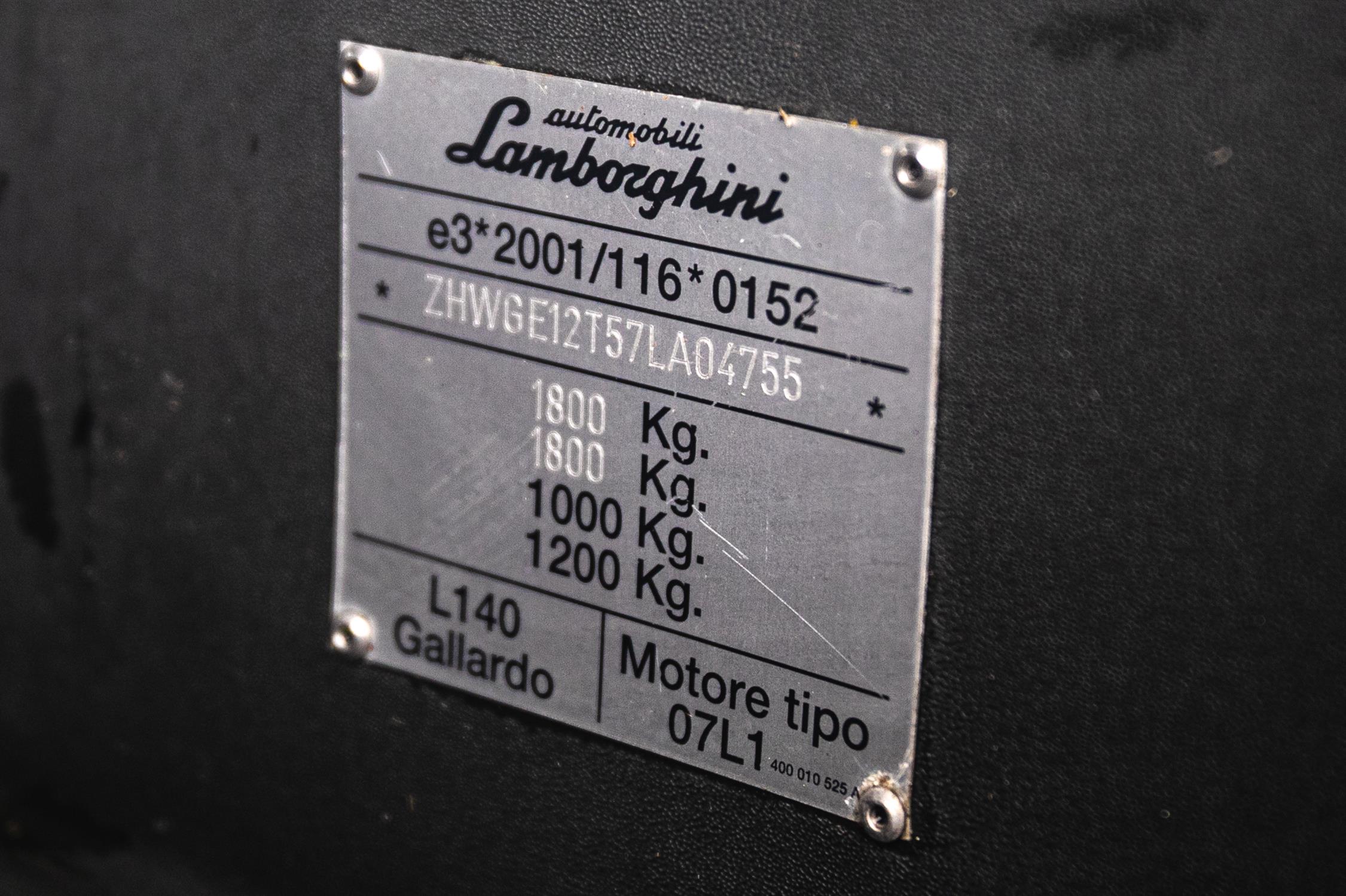 2007 Lamborghini Gallardo Nera (#061/185) - Image 7 of 10