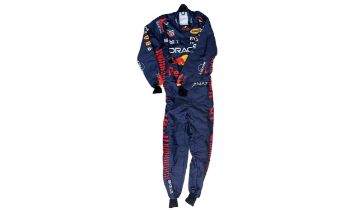 Max Verstappen-Signed Red Bull 2023 Replica Racesuit