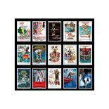 Every James Bond Poster From 1962 to 1987 Plus Multiple Rare Designs as Issued by EON Productions*