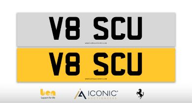 Registration Number V8 SCU