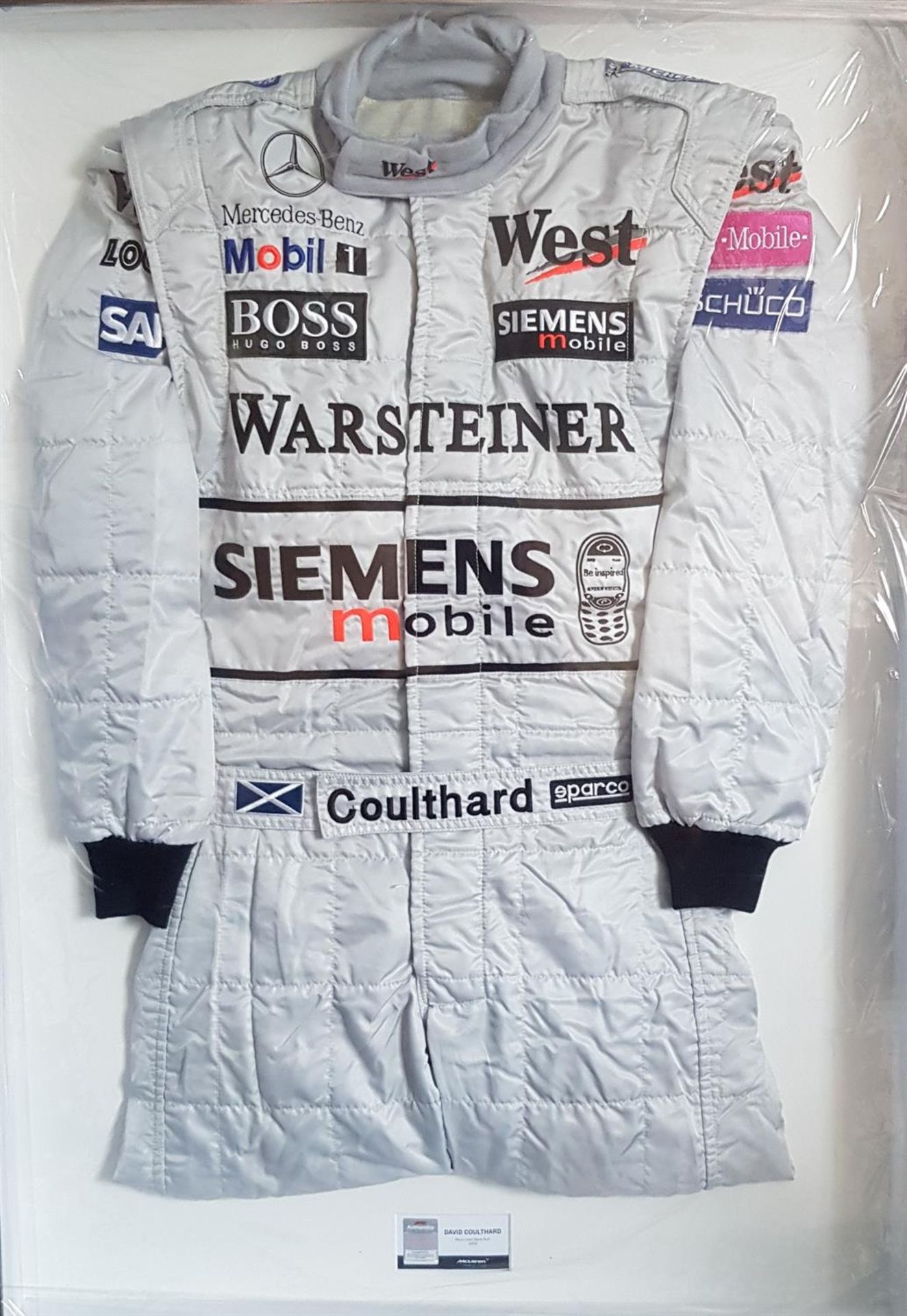 2003 David Coulthard Race Suit - Image 4 of 6